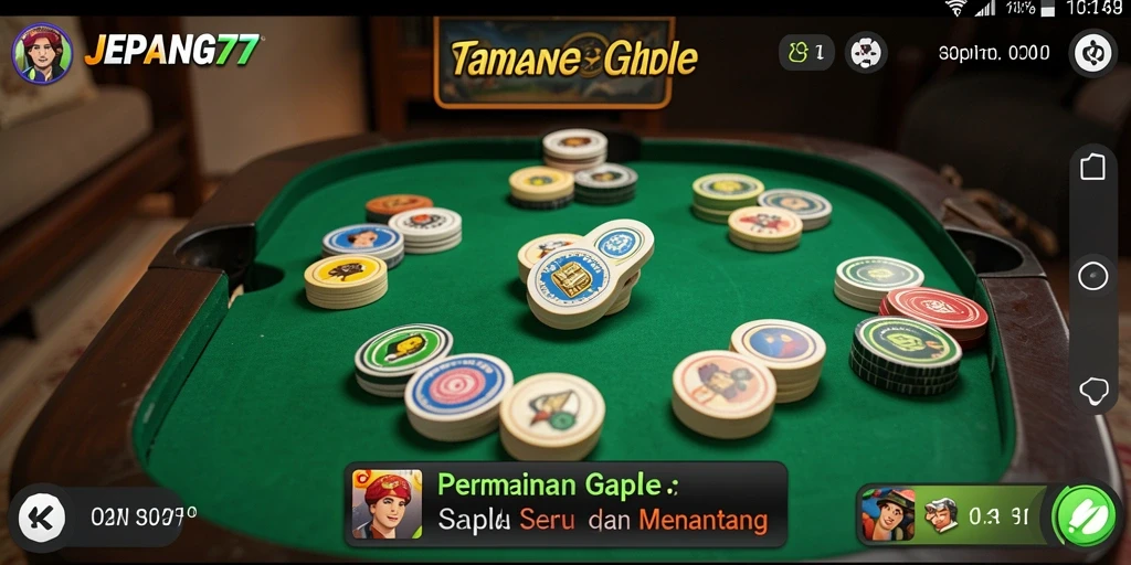 Tampilan gameplay seru dan interaktif dari JEPANG77.