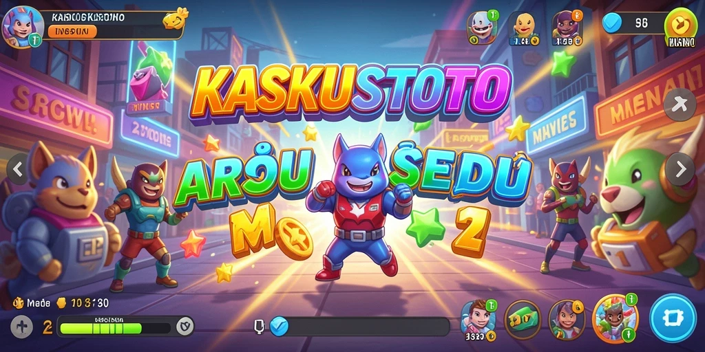 Tampilan gameplay seru KASKUSTOTO dengan tantangan yang menantang.