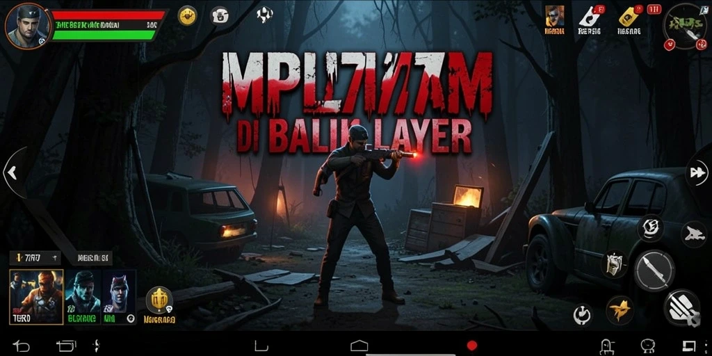 Gameplay menegangkan dengan suasana Horror yang mencekam.