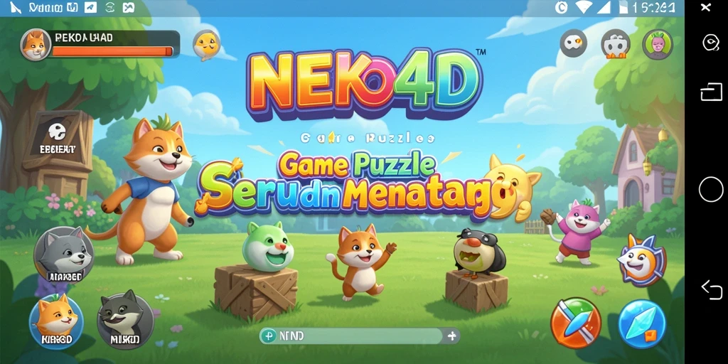 Tangkapan layar gameplay menarik dari NEKO4D.