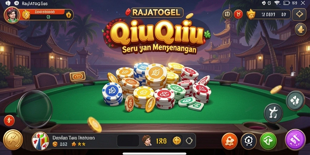 Tampilan gameplay RAJATOGEL yang menegangkan dan seru.