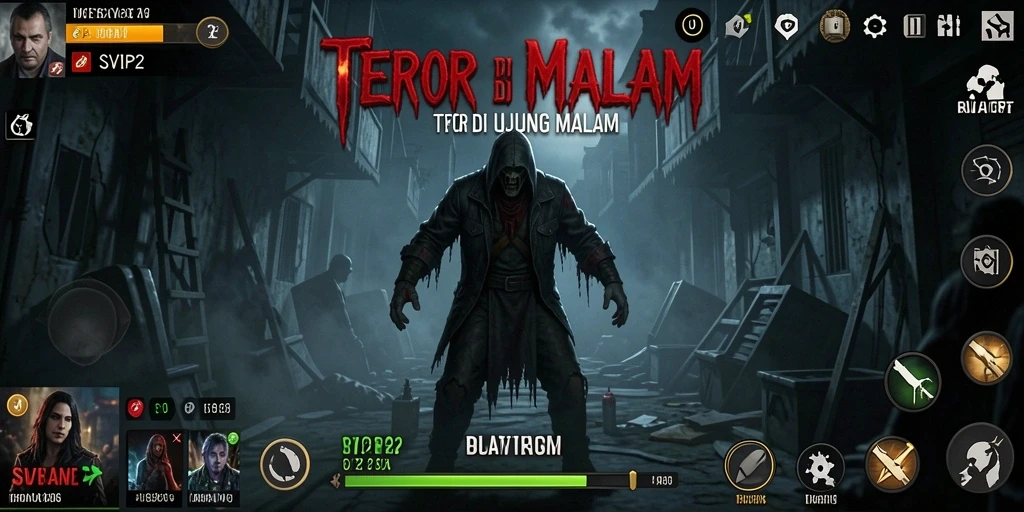 Tampilan gameplay SVIP2 yang menyeramkan dan menegangkan.